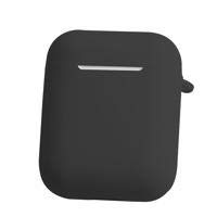 Auriculares Cubra Caja de Auriculares Bluetooth de Silicona Auriculares inalámbricos Reemplazo del Protector para Airpods I9S / I10 / i11 / I12, Negro