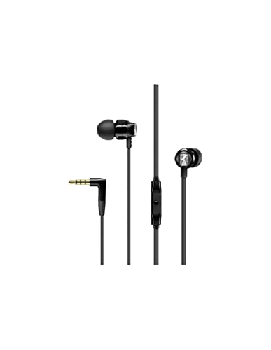 Sennheiser CX 300S - Auriculares intraurales con control remoto inteligente universal, color negro