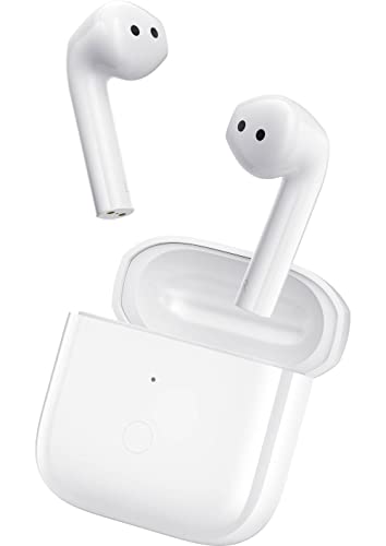 Xiaomi Redmi Buds 3 auriculares inalámbricos Bluetooth blanco, autonomía hasta 28 horas, modo de doble transparencia, carga rápida, conexión a 2 dispositivos - Versión en español