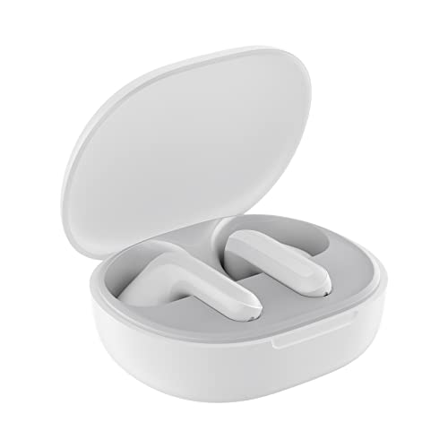 Xiaomi Redmi Buds 4 Lite Auriculares Inalambricos Bluetooth 5.3, Cascos Inalambricos, 20 Horas de Autonomía, Control Táctil Reducción de Ruido Resistencia IP54 al Polvo y al Agua, Blanco