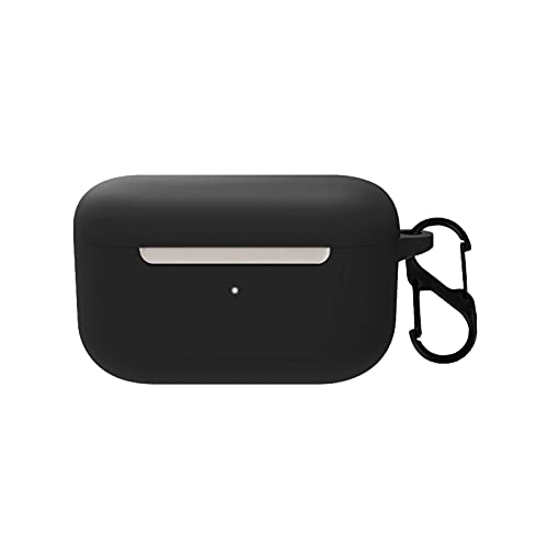 Funda Protectora De Silicona Portátil Para Auriculares Inalámbricos Bluetooth, Compatible Con Amazon Echo Buds (2ª Generación), A Prueba De Sudor, Resistente A Los Arañazos Y Lavable(Black)