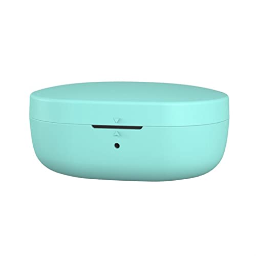 YDDM Silicona for la Cubierta Protectora de la Caja de Aire Redmi con Gancho for Xiaomi Mi Redmi Airdots 2 Cubierta Caja de Carga inalámbrica de Auriculares (Color : Green Light Hole)