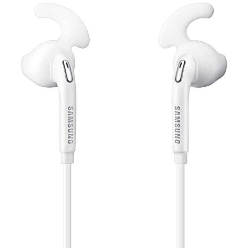 Samsung BT-EOEG920BW - Auriculares in-ear oficiales para Galaxy S6 (micrófono, 3.5 mm, cable de 1.2 m), color blanco- Version española