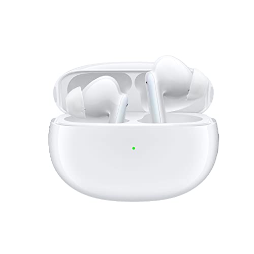 Oppo Enco X - Auriculares inálambricos, Cancelación de ruido, Bluetooth, Resistencia al agua IPX4 - Blanco