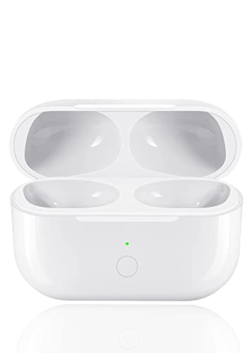 Carcasa de Carga inalámbrica para AirPods Pro, Carcasa de Repuesto con emparejamiento Bluetooth (Auriculares no incluidos), Funda de Carga inalámbrica para AirPods Pro (For AiPods 1/2)