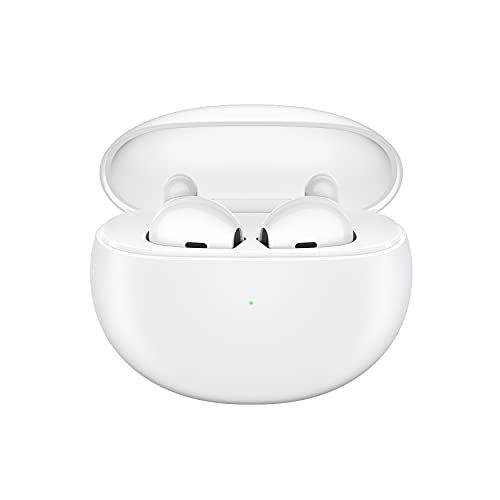 Oppo Enco Air - Auriculares inálambricos, Cancelación de ruido, Bluetooth, Resistencia al agua IPX4 - Blanco