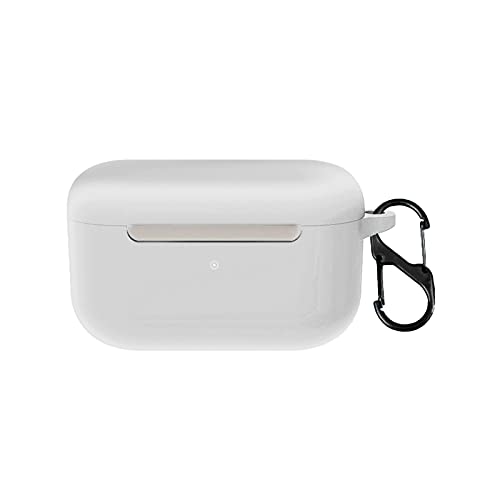 Funda Protectora De Silicona Portátil Para Auriculares Inalámbricos Bluetooth, Compatible Con Amazon Echo Buds (2ª Generación), A Prueba De Sudor, Resistente A Los Arañazos Y Lavable(White)