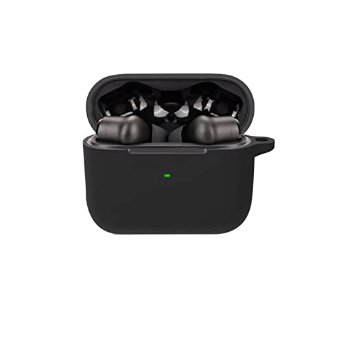 KORGALEY Cubierta protectora a prueba de golpes para auriculares ligera resistente a los impactos Funda impermeable compatible con Razer Hammerhead True Wireless X- Negro