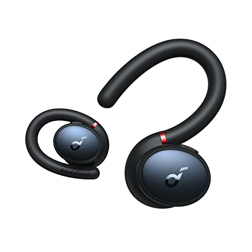 Soundcore Auriculares inalámbricos Deportivos Sport X10 Bluetooth 5.2, Graves Profundos, IPX7 hidrófugos, Resistentes al Sudor, 32 h de autonomía, Carga rápida, Cascos de Deporte, Gimnasio, Correr