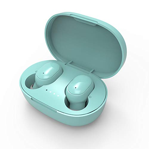 BUBEBUFFY Auriculares Inalámbricos, Auriculares Bluetooth 5.3 HiFi Estéreo con HD Microfono, Cascos Inalambricos Bluetooth Reproducción de 35H (BB-WTS-389)