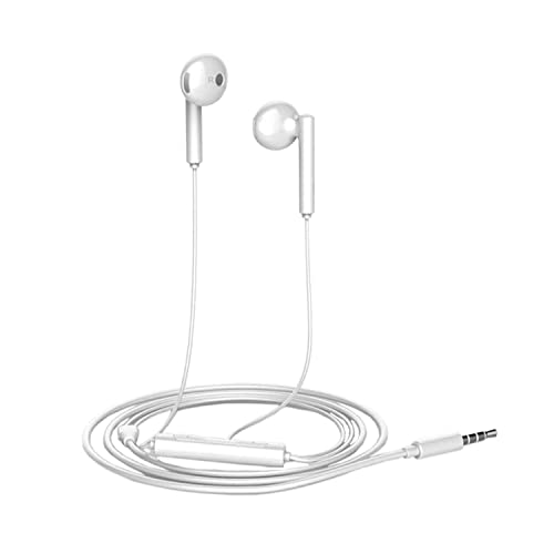 HUAWEI AM115 - Auriculares de Manos Libres Ascend G6, G7, G8, GX8, P6, P7, P8, P8 Lite, Matt S, Mate 7, Mate 8, Color Blanco