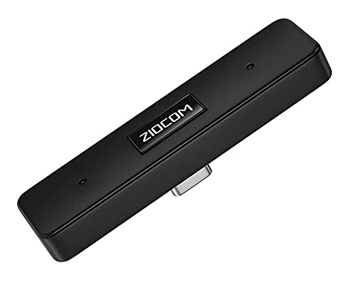 ZIOCOM Adaptador Bluetooth para Nintendo Switch / Lite, PS4, PS5, PC, Bluetooth Transmisor de Audio, Compatible con Auriculares Bluetooth Altavoces Auriculares