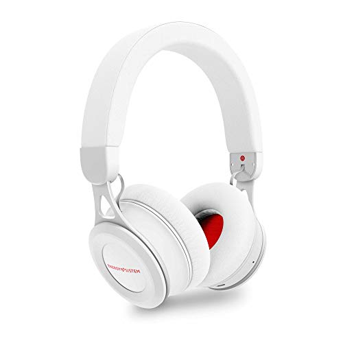 Energy Sistem BT Urban 3 - Auriculares Bluetooth (Deep Bass, acabados metálicos, batería de larga duración), color blanco