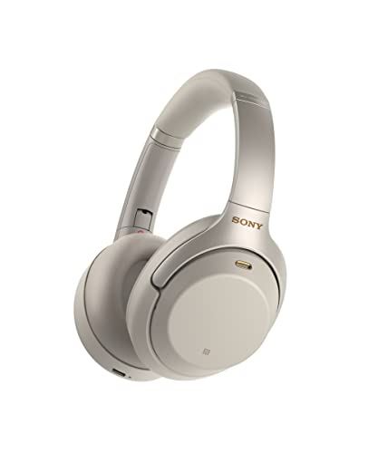 Sony WH1000XM3 - Auriculares inalámbricos Noise Cancelling (Bluetooth, compatible con Alexa y Google Assistant, 30h de batería, óptimo para trabajar en casa, llamadas manos libres), plata