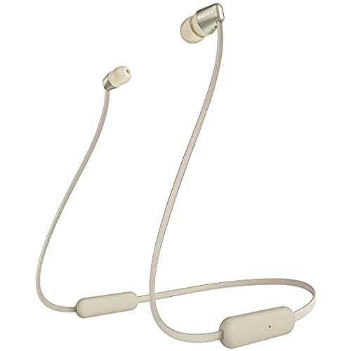 Sony WIC310N.CE7 - Auriculares Internos Inalámbricos, Beige