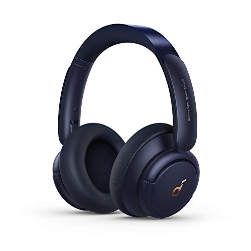 Soundcore de Anker Q30 Auriculares Diadema con cancelación de Ruido Activa híbrida y Varios Modos, Sonido de Alta resolución, 40 h de reproducción, Llamadas nítidas, Carga rápida, Almohadillas Suaves