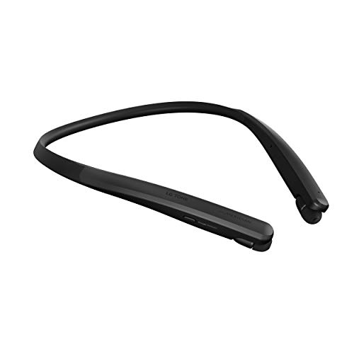 LG Tone Flex HBS-XL7 - Auriculares estéreo inalámbricos Bluetooth con 32 bits HiFi DAC Tune por Meridian Audio, color negro