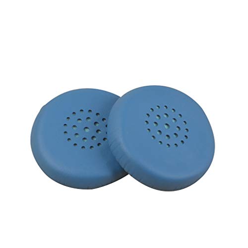 Yushu 1 par de almohadillas de espuma de repuesto, compatible con Sony, almohadilla de cuero para auriculares WH-CH400, almohadillas de cuero de alta elasticidad