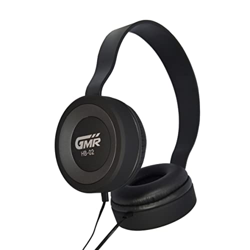 GMR HB-02 Auriculares de Diadema Cerrados, 3.5 mm