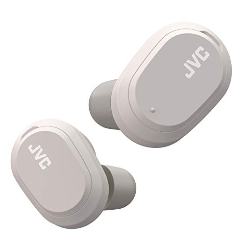 JVC HA-A50 T - Auriculares inalámbricos True con Caja de Carga USB, con función de cancelación de Ruido, IPX4, Color Gris