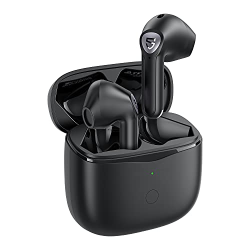 SoundPEATS Air3 Auriculares Bluetooth V5.2 Mini Auriculares Inalámbricos con Qualcomm QCC3040 aptX-Adaptive, Detección en el Oído, TrueWireless Mirroring, 4-Mic y Cancelación de Ruido CVC 8.0