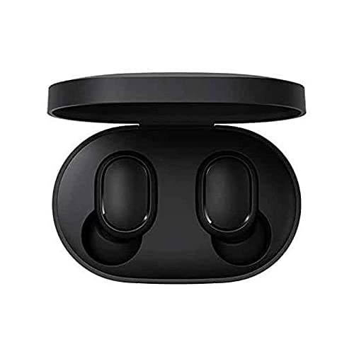 Xiaomi Mi True Wireless Airdots Earbuds Basic Auriculares Inalámbricos Bluetooth 5.0 - Sonido Binaural (Estéreo) HI-FI Estuche de Carga Magnética Micrófono 15h Autonomía IPX5 - Certificado CE Negro