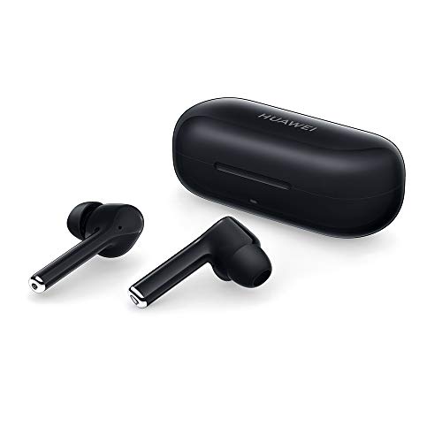 HUAWEI FreeBuds 3i - Auriculares inalámbricos con cancelación de Ruido excepcional (3 micrófonos, conexión Bluetooth, Controlador dinámico de 10 mm, emparejamiento fácil), Color Negro