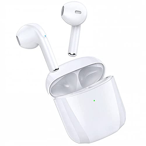 Auriculares inalambricos, Auriculares Bluetooth 5.3 en el oido HiFi Estéreo,Toque Inteligente, 30 Horas de reproducción, cancelación de Ruido ENC, IPX6 a Prueba de Agua, para iPhone Huawei