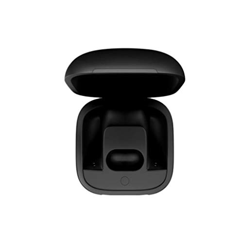 2023 Nuevo - para funda de cargador de repuesto estuche de carga para auriculares PowerbeatsPro Box inalámbrico Bluetooth auriculares con bloqueo de ruido, Negro, Talla única