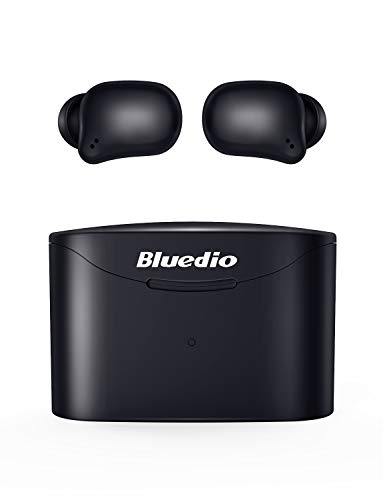 Auriculares Bluetooth, Bluedio T Elf2 Auriculares Inalámbricos Estéreo In-Ear Bluetooth 5.0 Auriculares, Cascos Inhalabricos, Control Táctil, Emparejamiento Fácil, Total de 35 Horas