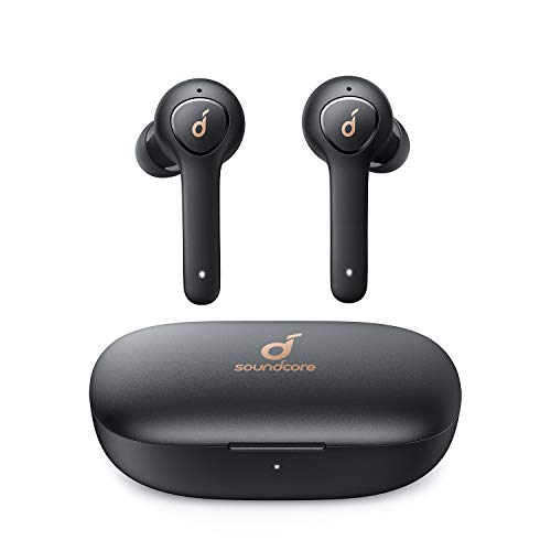 Soundcore Anker Life P2 Auriculares Bluetooth inalámbricos con microfono, 40 Horas de reproducción, IPX7 Impermeable, reducción de Ruido para Trabajar o Viajar