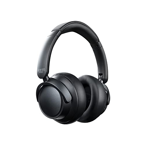 Vieta Pro Auricular Diadema Calm, Bluetooth y función Dual Pairing, cancelación Activa de Ruido hibrida y Modo Ambiente, Aux-in, micrófono, Diadema Ajustable. Batería de hasta 30 Horas.