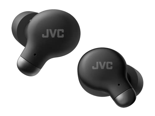 JVC HA-Z250T Auriculares inalámbricos con cancelación de Ruido Bluetooth de Espuma viscoelástica (Negro)