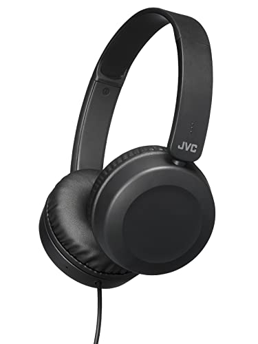 JVC HA-S31M - Auriculares (Alámbrico, Diadema, Binaural, Supraaural, 10-26000 Hz, Negro), Talla Unica