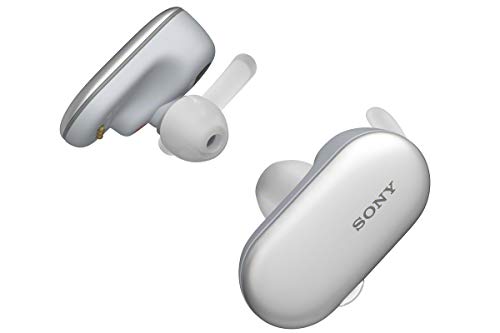 Sony WF-SP900W - Auriculares Bluetooth Deportivos Totalmente inalámbricos (4GB, Resistente al Agua y Polvo IP65/IP68, Modo de Sonido ambientez, 12h de autonomía con Bluetooth y 21 Interna) Blanco