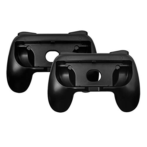 Controlador 2pcs Grips Handle Console Silicone N-Switch para soporte Accesorios de juego Xbox Controller Charger (negro, talla única)