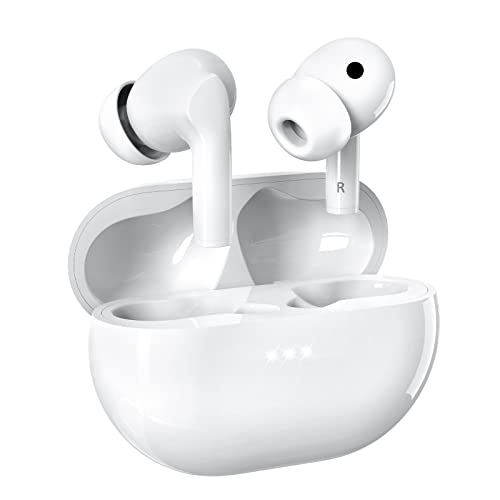 Auriculares inalámbricos, Cascos inalambricos Bluetooth, Auriculares Bluetooth Sonido Estéreo Auricular Mini Twins In-Ear Auriculares Carga Rapida Resistente al Agua con Caja de Carga