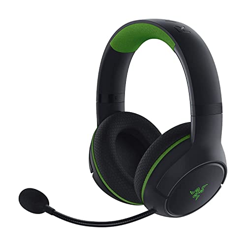 Razer Kaira Pro - Auriculares inalámbricos para juegos para Xbox Series X|S + Xbox One + PC y Smartphone (Auriculares inalámbricos, Bluetooth, diafragma de 50 mm, micrófono supercardioide) Negro-Verde