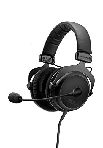 Beyerdynamic 718300 MMX 300 - Auriculares de gamimg con micrófono y Diadema, Segunda generación, Color Negro