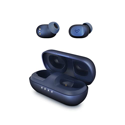 Energy Sistem Earphones True Wireless Urban 3 Indigo Auriculares Deportivos (True Wireless, Compact Design, Charging Case con Carga inalámbrica, Asistente de Voz, Control Táctil) - Azul