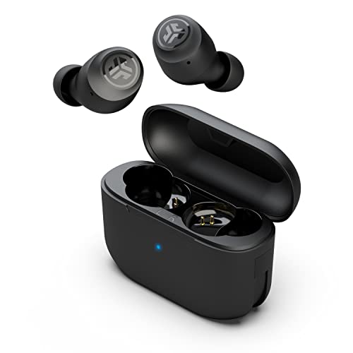 JLab Go Air Pop Auriculares Inalambricos Bluetooth, Wireless Earbuds 24+ Horas Rendimiento con Caja de Carga - Audifonos Bluetooth Inalambricos 3 Niveles de EQ Personalizado Auriculares True Wireless