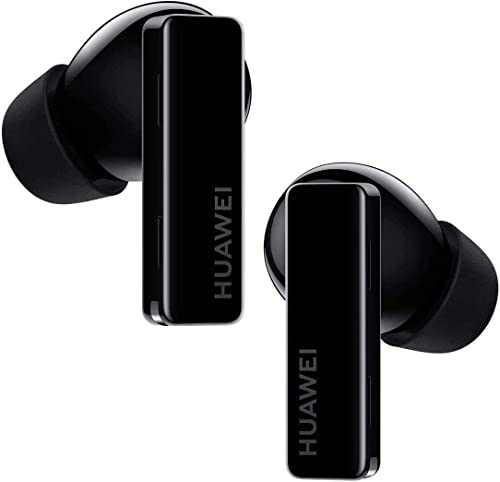 HUAWEI FreeBuds Pro Negro - Auriculares inalámbricos Bluetooth con cancelación inteligente de ruido, sistema de 3 micrófonos, carga inalámbrica rápida, Negro