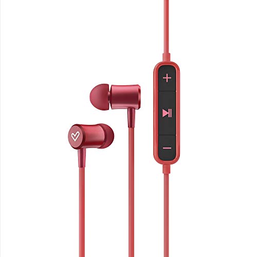 Energy Sistem Earphones BT Urban 2 Rojo (Bluetooth, Magnetic Switch, In-Ear, Control Talk, Extended Battery)