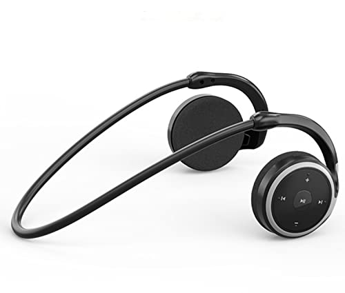 Auriculares Bluetooth Inalámbricos Bluetooth 5.0 Auriculares con Gancho para el Oído HiFi Sonido Deportivo Correr con Micrófono Soporte TF Tarjeta FM Radio, 40 horas de Tiempo de Reproducción