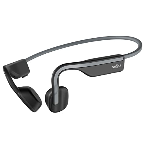 Shokz OpenMove, Auriculares Conducción Ósea,Auriculares Deportivos Inalámbricos con Bluetooth 5.1, Carga USB-C, Micrófono Incorporado, Diseño Open-Ear [Socio oficial de aurilucar de England Athletics]