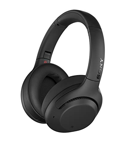 Sony WH-XB900N - Auriculares Inalámbricos Noise Cancelling (Bluetooth, Extra Bass, 30h de batería, Carga Rápida, Óptimo para trabajar, Micro para llamadas manos libres), Negro