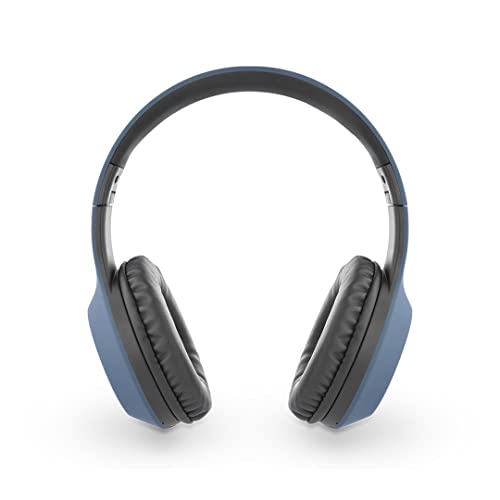 Auricular Diadema Way 2 de Vieta Pro, con Bluetooth 5.0, entrada Aux-in, micrófono incluido, Radio Fm, Micro SD y batería de hasta 40 horas. Color Azul.