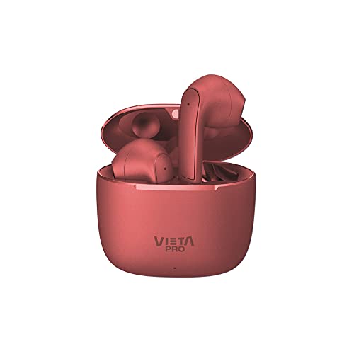 Vieta Pro Auriculares Fit 2, True Wireless, Bluetooth 5.3, Touch Control y Voice Assistant, 16 Horas de autonomía y Acabados en Metal.