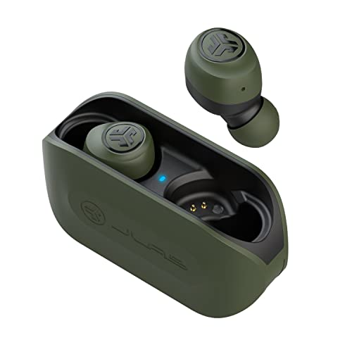 Jlab Audio Go Air Auriculares Inalambricos Bluetooth - True Wireless Auriculares con Doble Conexion y Caja de Carga USB, Sonido EQ3 Personalizado y Ajuste mas Pequeno, Verde