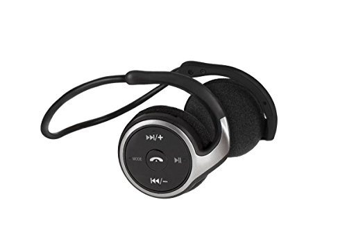 Krüger&Matz KMP10BT - Auriculares inalámbricos con Bluetooth, Color Negro